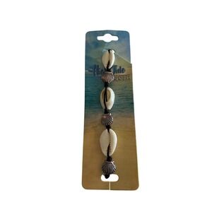 High Tide‎ Cowrie Shell Bracelet Beachy Boho Summer Jewelry
